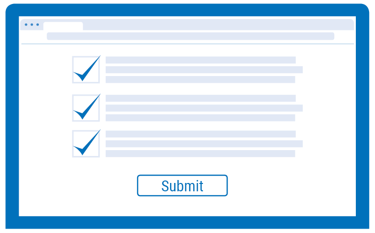 Submit the nationally coordinated criminal history check